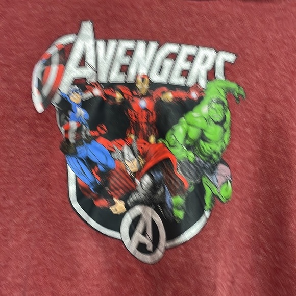 MARVEL AVENGERS HOODED SWEATSHIRT NWOT - Picture 2 of 5